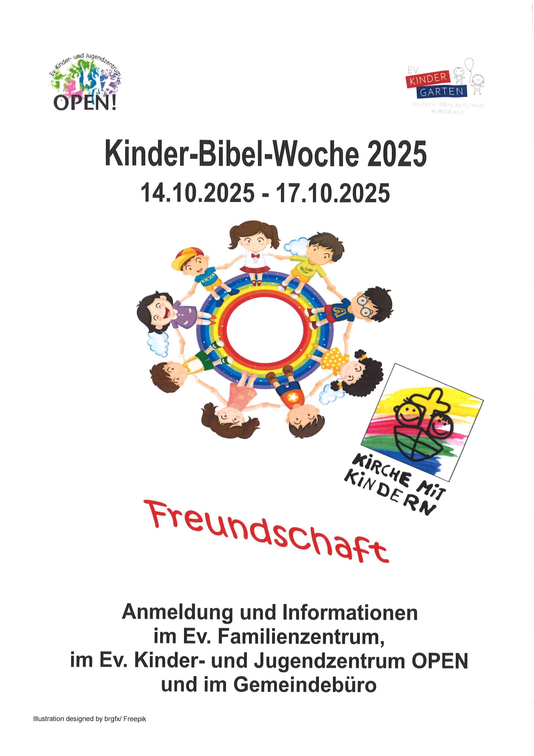 Kinder-Bibel-Woche 2025 (14.-17.10.)