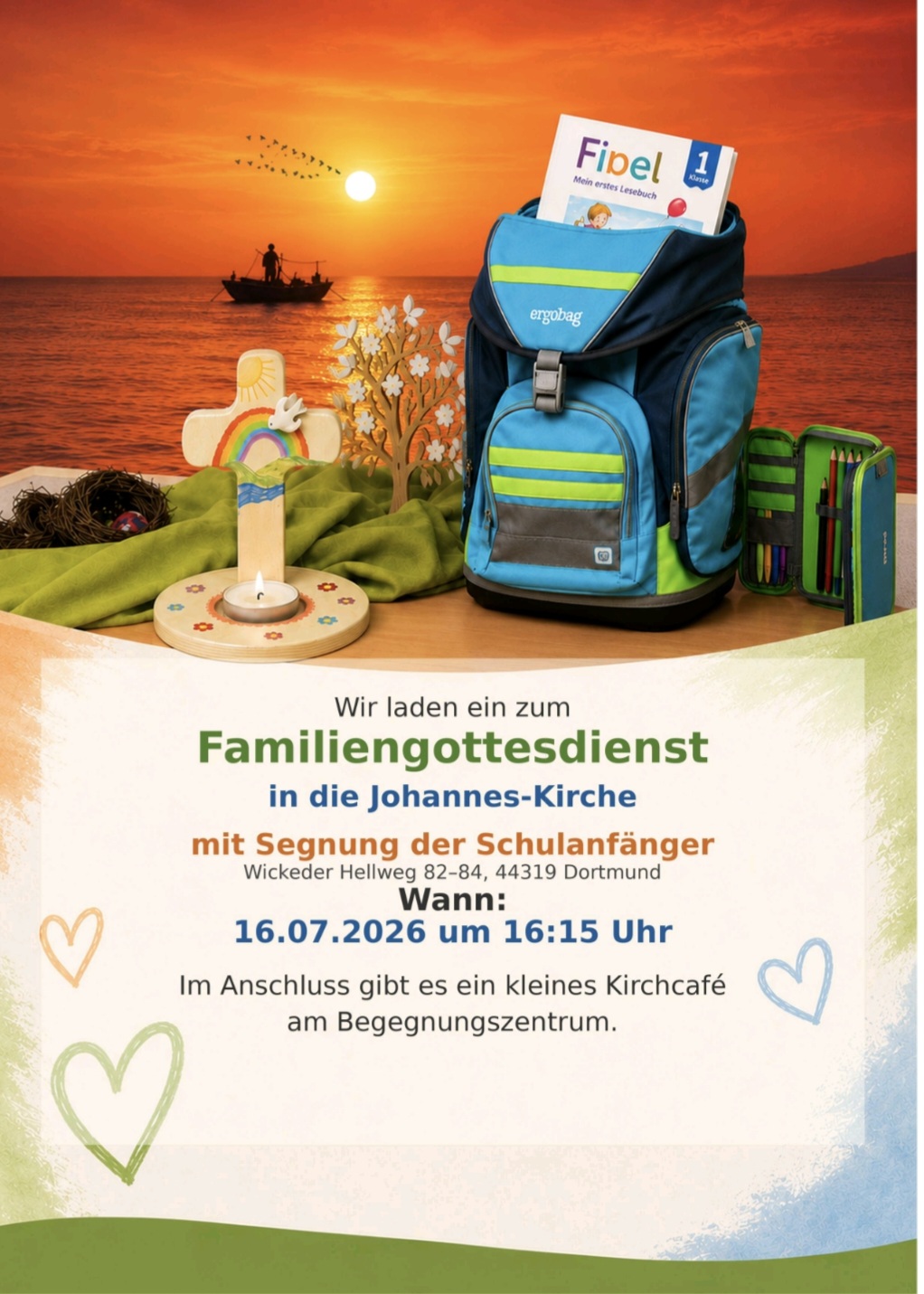 Familiengottesdienst 16.07.2026 um 16.15Uhr
